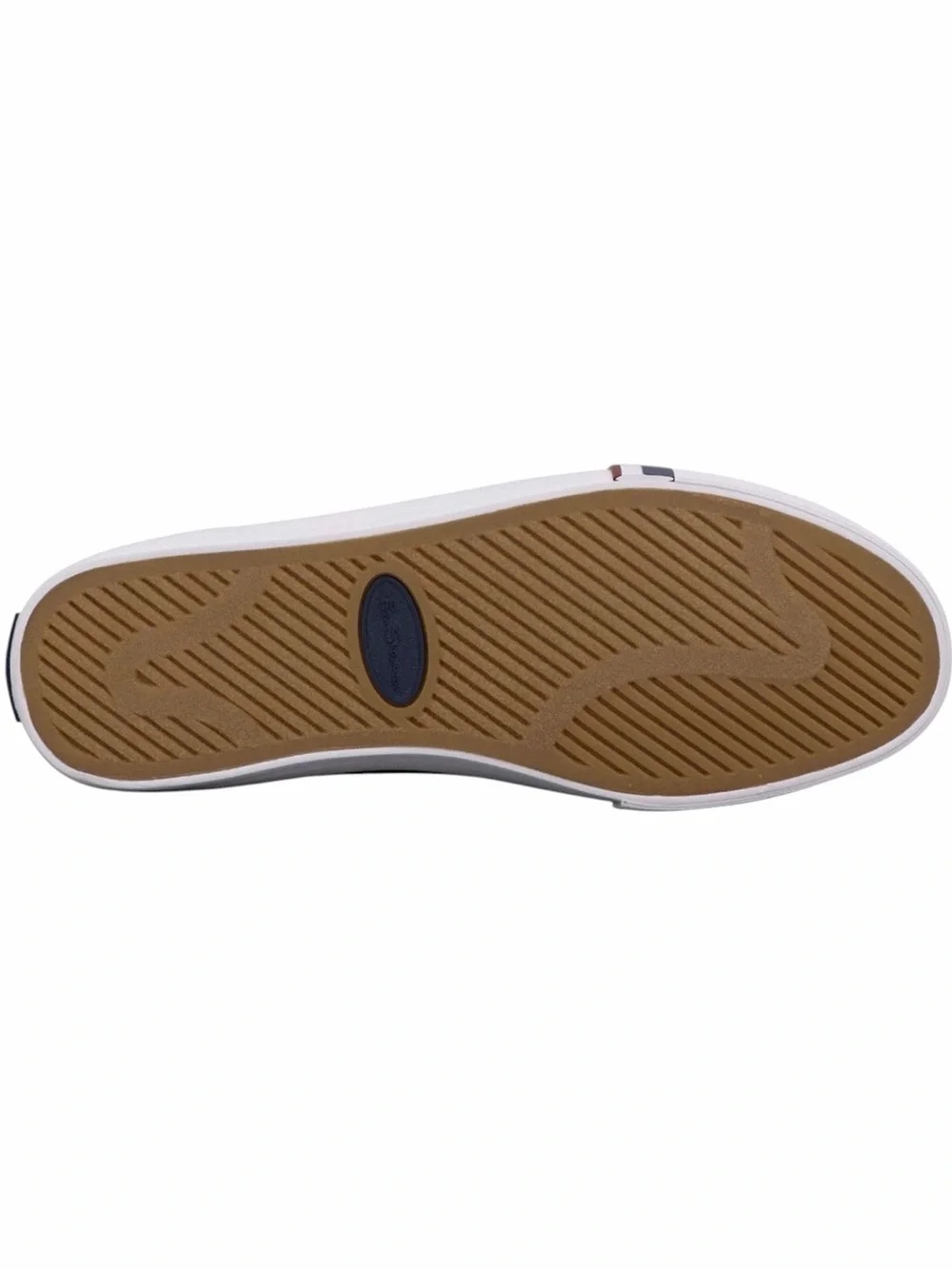 New in Box/Tag Mens Ben Sherman DORSET LO Memory Foam Black Sneaker Size: 8.5
